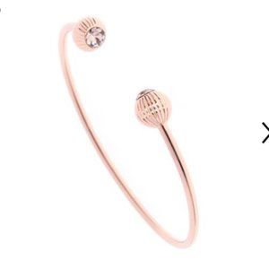 Ted Baker London Adelia Plisse Swarovski Crystal Ball Ultrafine Cuff Ban…